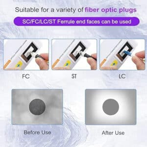 تمیز کننده باکسی/کاستی Fiber Optic Cleaner