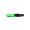 فست کانکتور پیچی فیبر نوری Fast Connector SC-APC